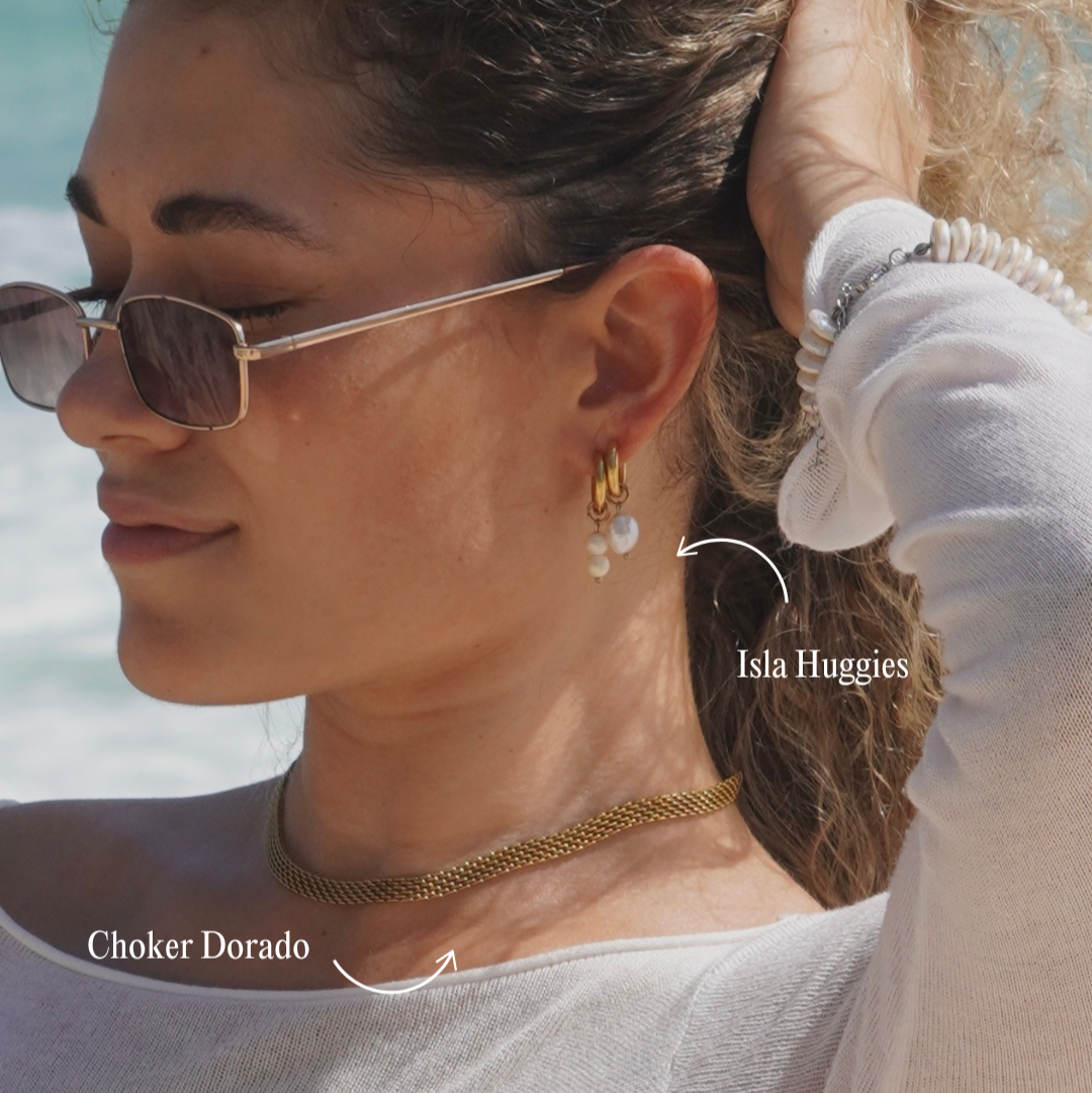 CHOKER DORADO