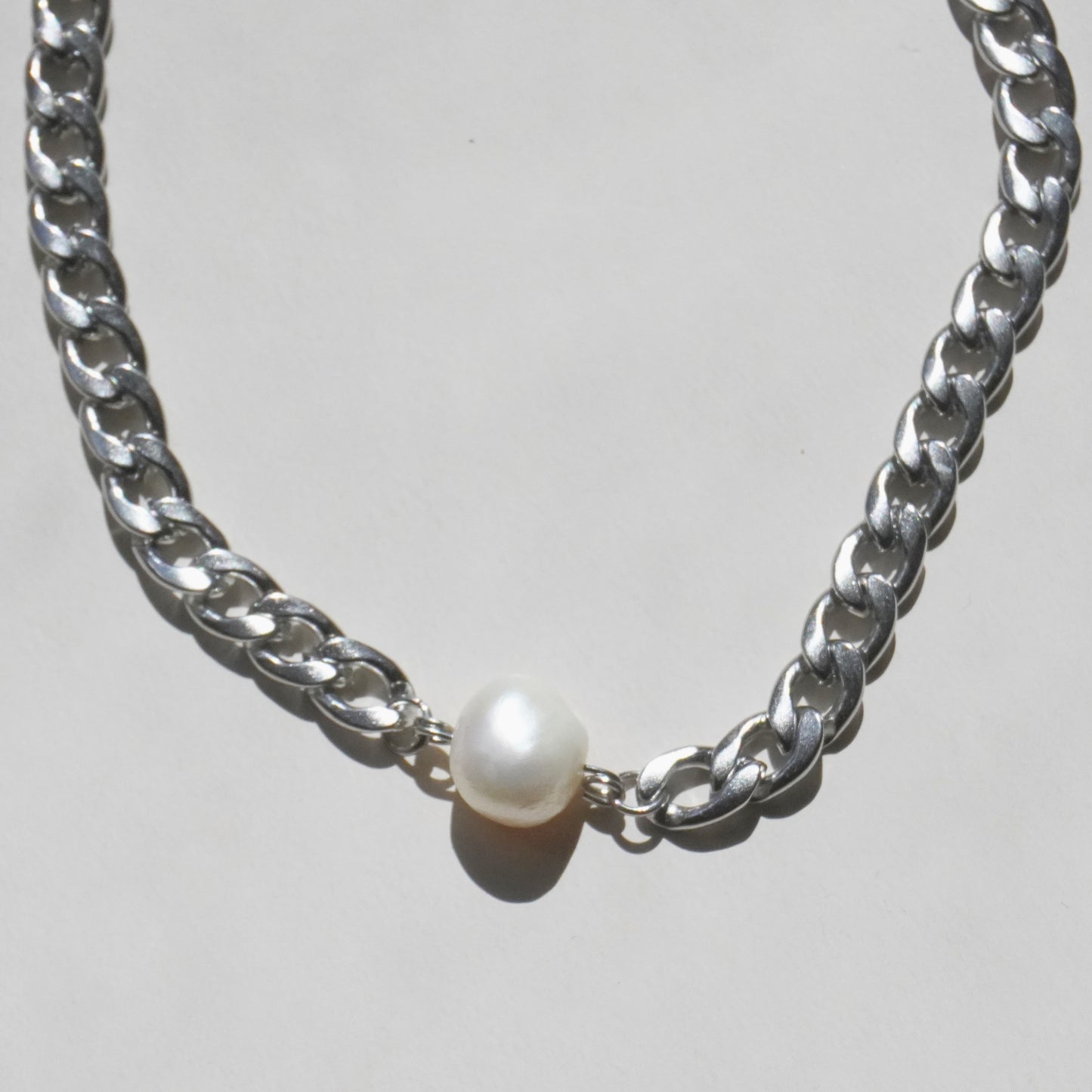 INDI CHOKER - plateado