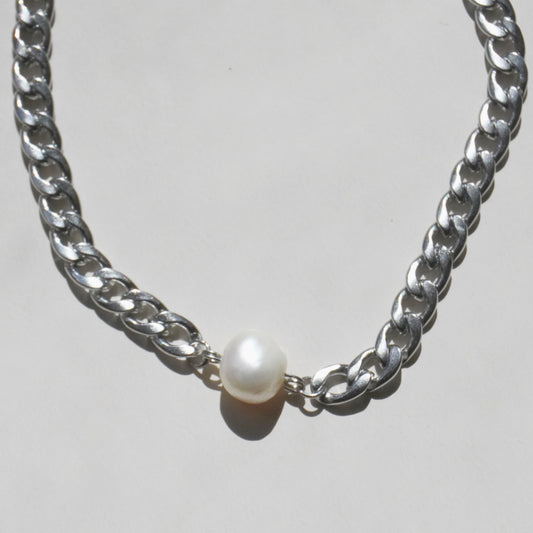 INDI CHOKER - plateado